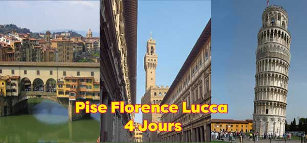 Pise, Florence et Lucca 4 Jours 
