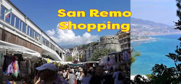 Shopping à San Remo  
